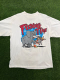 Vintage Alabama "Feeding Time" Tshirt