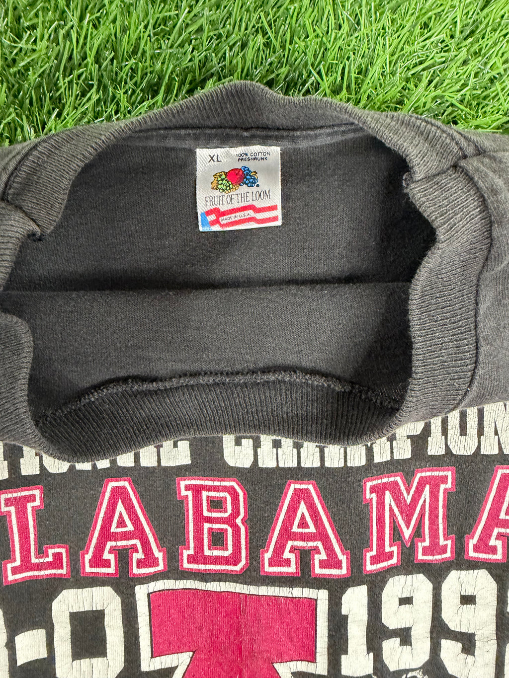 Vintage Alabama Crimson Tide 1992 National Champs Tshirt