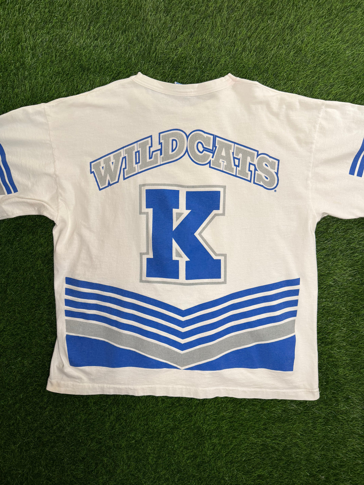 Vintage Salem Sportswear Kentucky Wilcats 1996 National Champs Jersey Tshirt