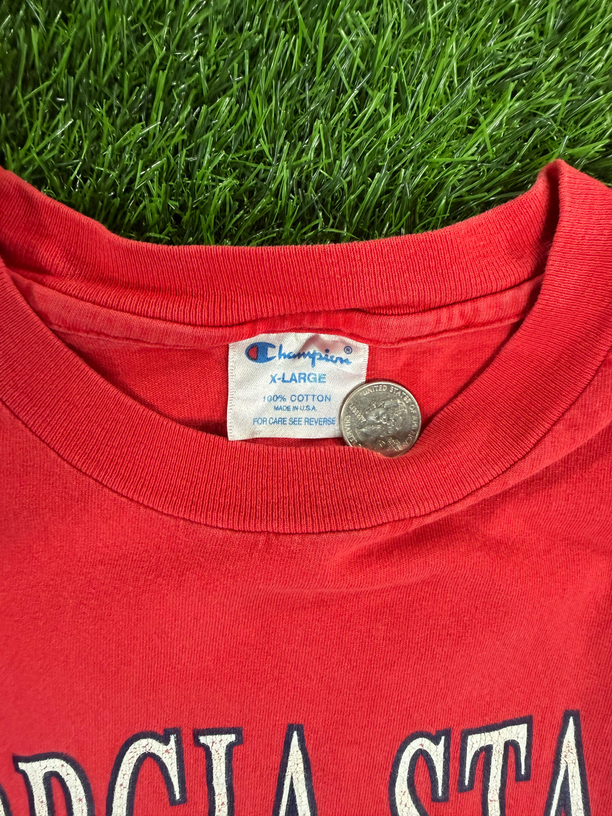 Vintage Champion Georgia State Tshirt