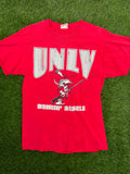 Vintage Nutmeg UNLV Runnin' Rebels Mascot Tshirt