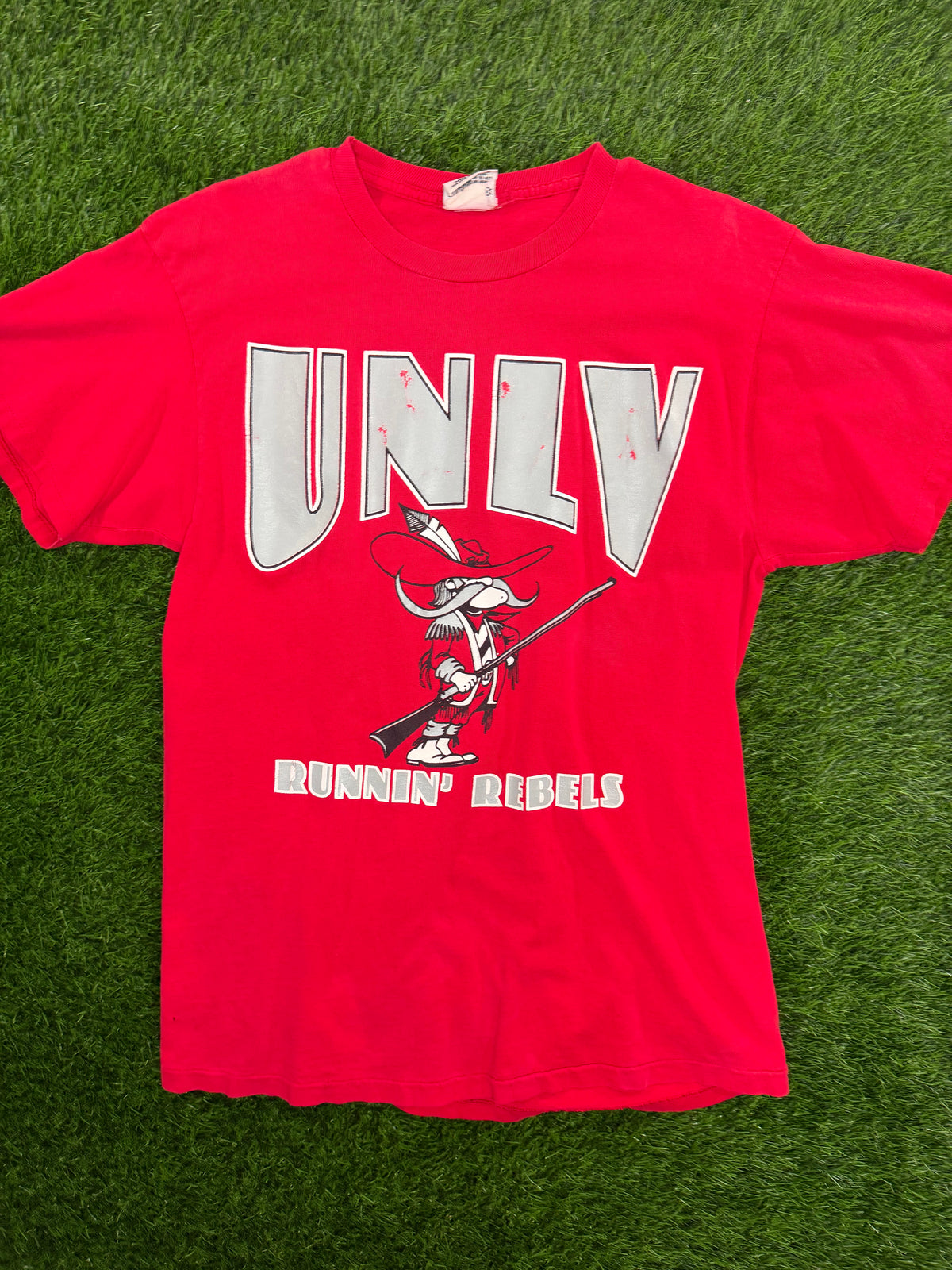Vintage Nutmeg UNLV Runnin' Rebels Mascot Tshirt