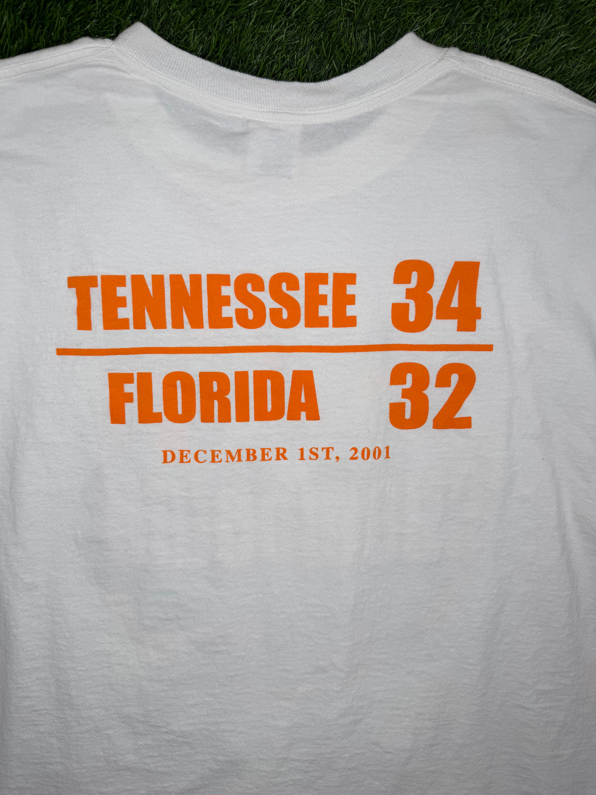 Vintage Tennessee vs Florida 2001 Football Tshirt