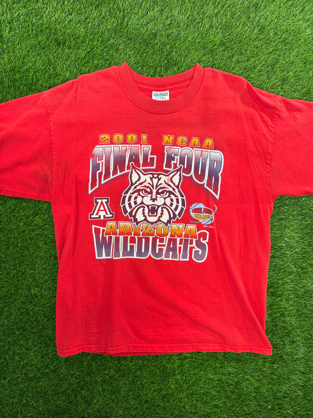 Vintage Arizona Wilcats 2001 Final 4 Tshirt