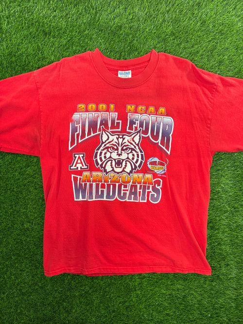Vintage Arizona Wilcats 2001 Final 4 Tshirt