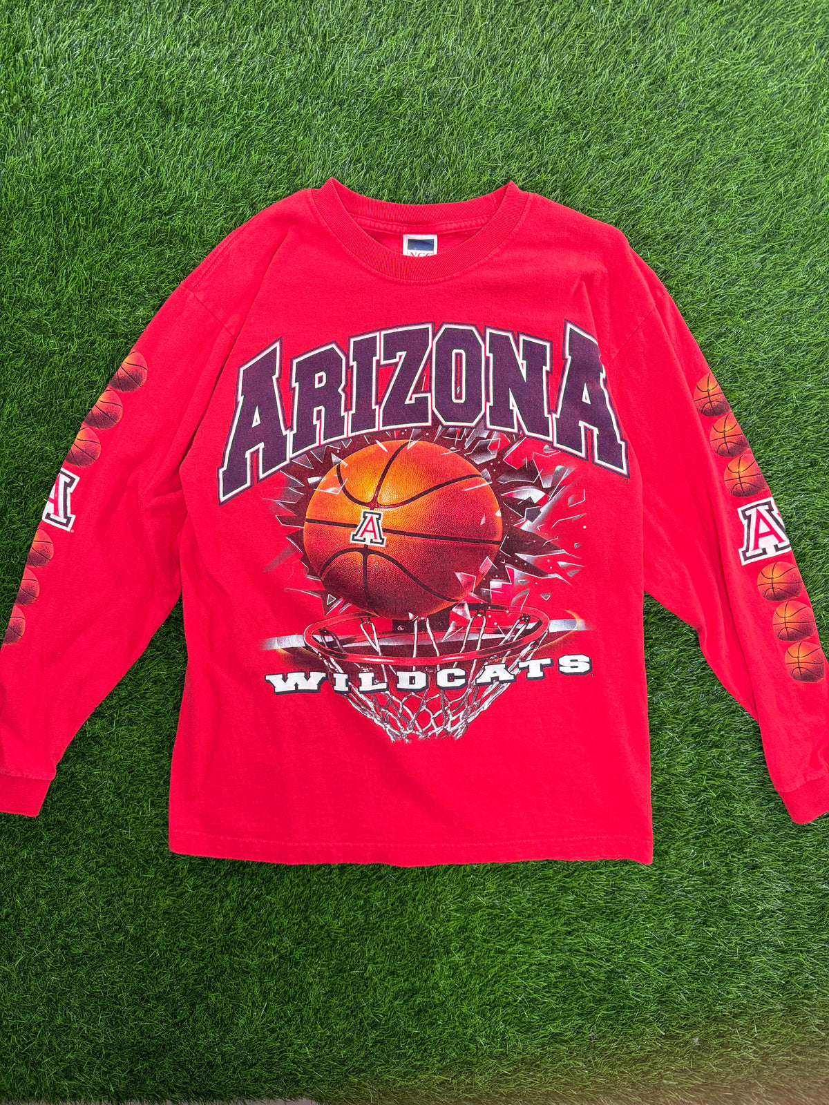 Vintage Arizona Wildcats Shattered Backboard Longsleeve