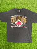 Vintage Arkansas Razorbacks 1994 National Champs Tshirt