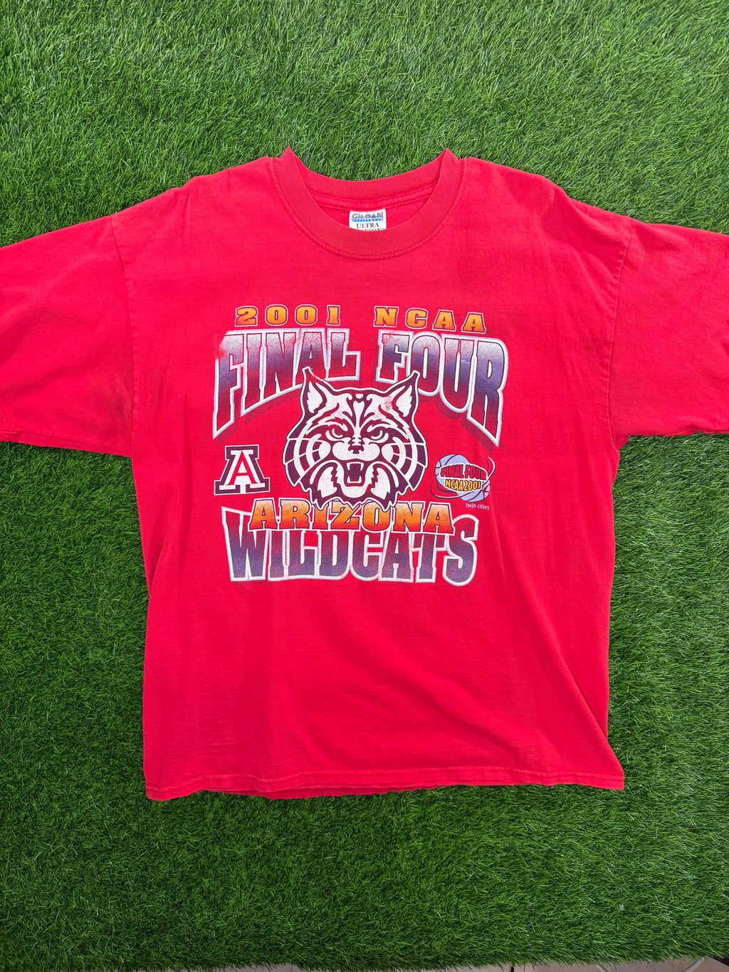 Vintage Arizona Wilcats 2001 Final 4 Tshirt
