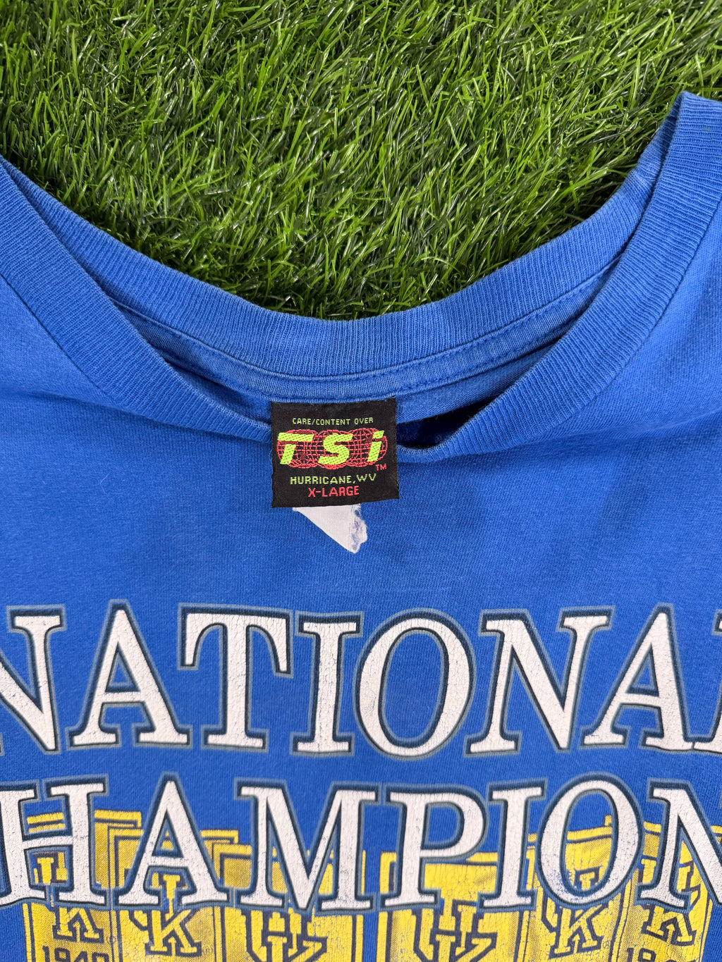 Vintage Kentucky Wildcats 1996 National Champs Tshirt