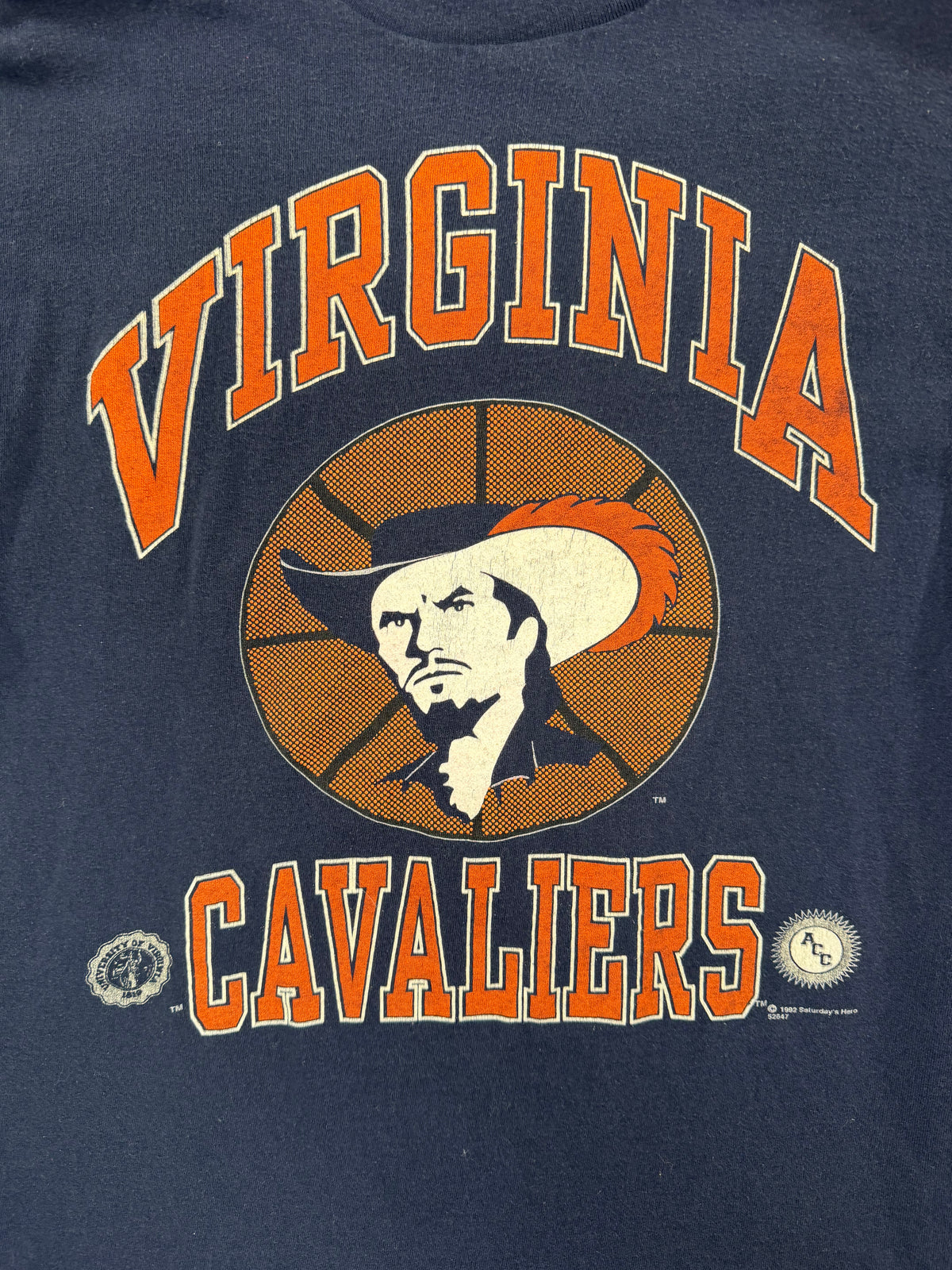 Vintage Virginia Cavaliers Basketball Tshirt