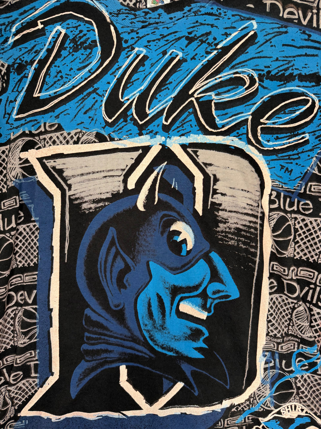 Vintage Shirt Xplosion Duke Blue Devils AOP Tshirt