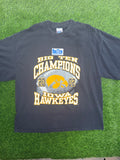 Vintage Iowa Hawkeyes 2002 Big Ten Champions Tshirt