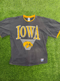 Vintage Iowa Hawkeyes Ringer Tshirt