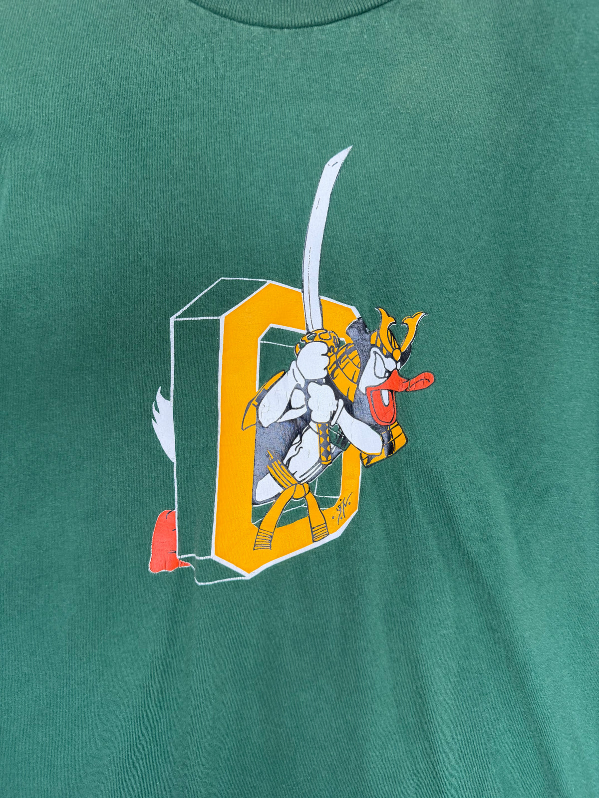Vintage Oregon Ducks Samurai Tshirt