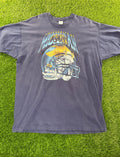 Vintage Salem Sportswear Michigan Wolverine Helment Tshirt