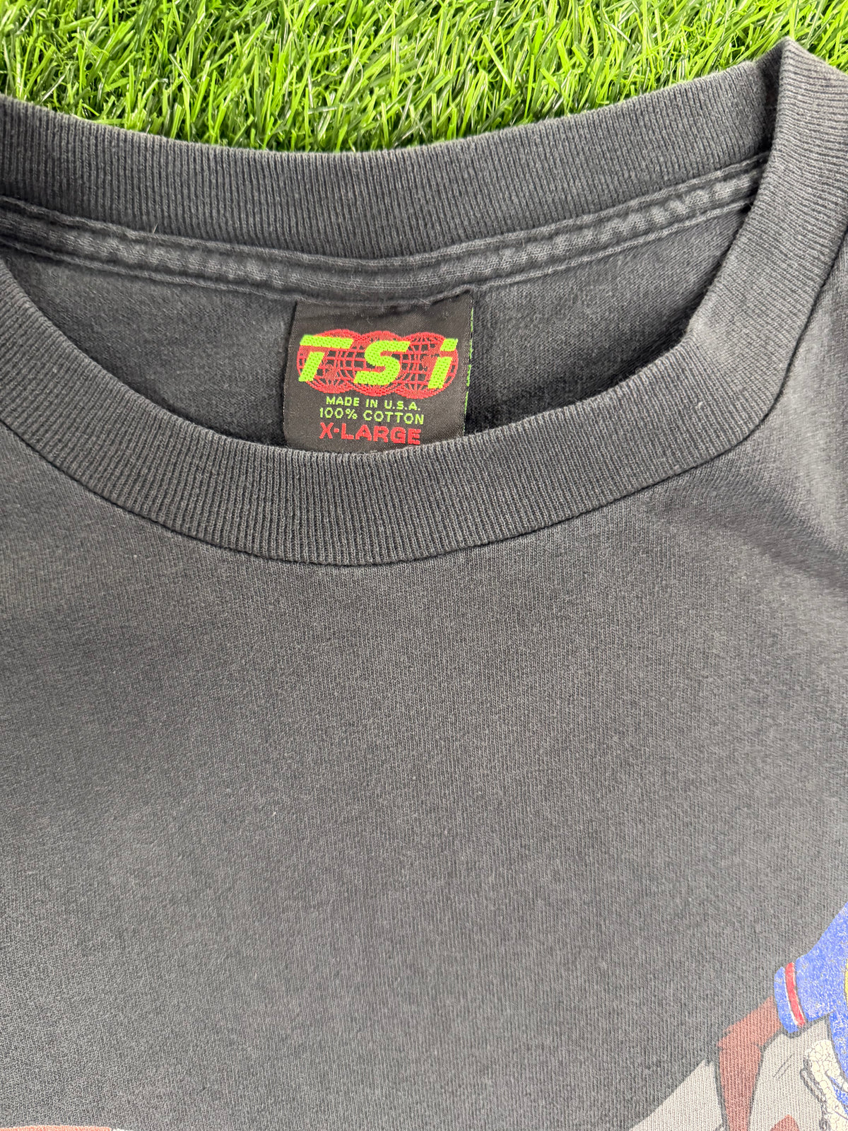 Vintage Kansas Jayhawks Football Taz 1994 TSI Tshirt