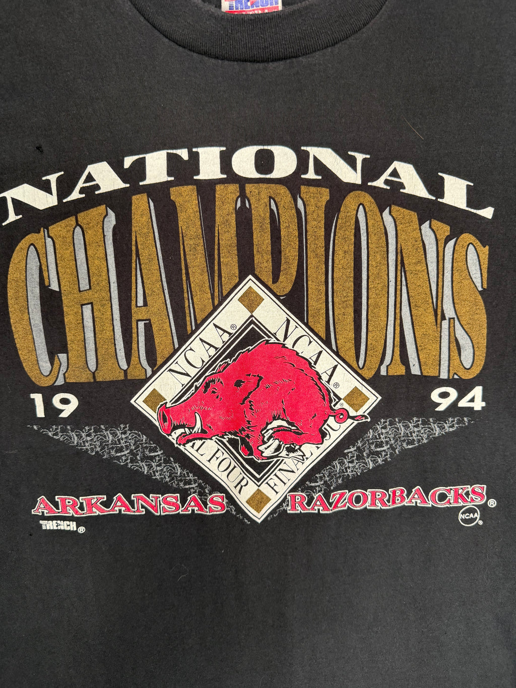 Vintage Arkansas Razorbacks 1994 National Champs Tshirt