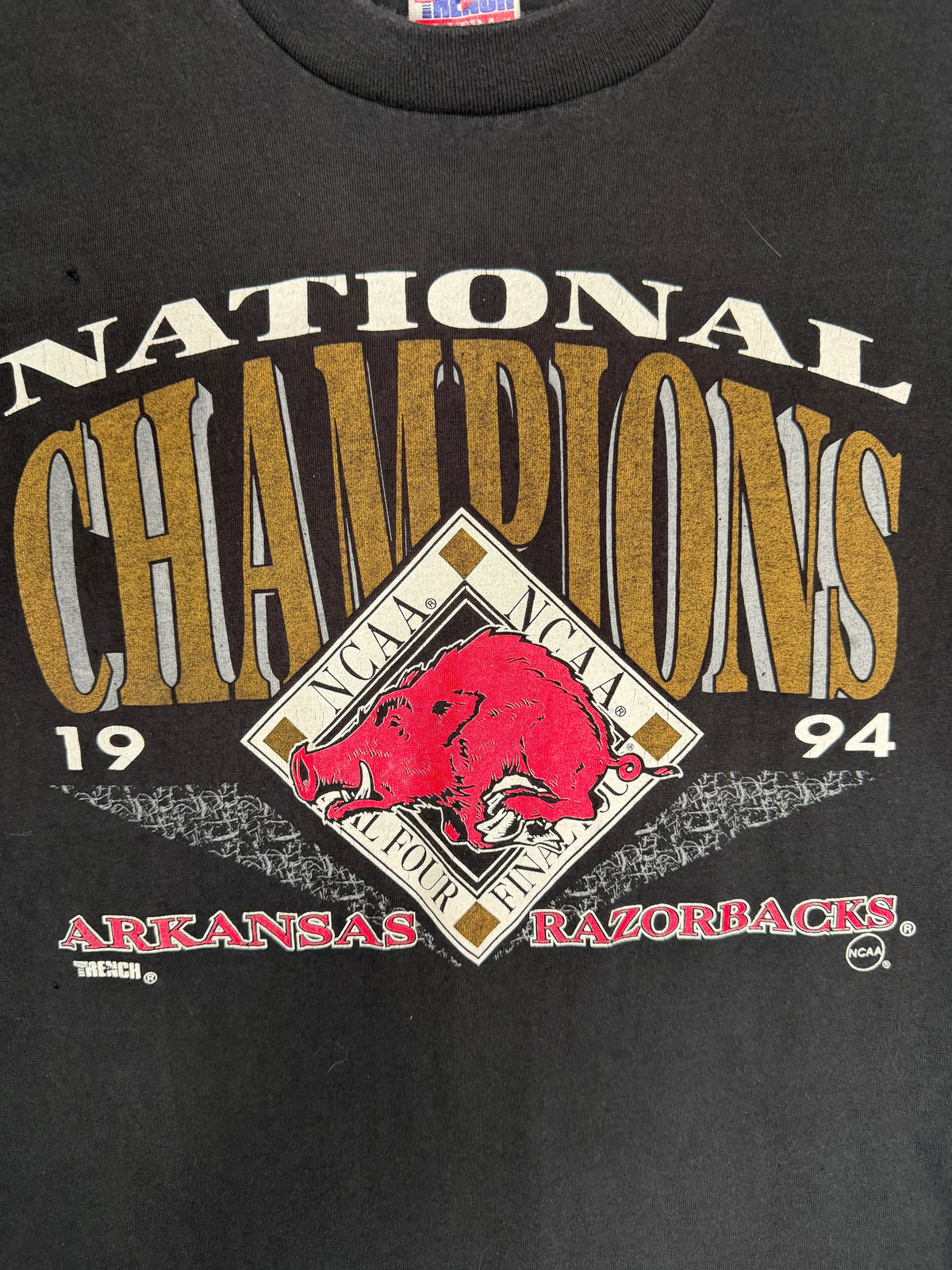 Vintage Arkansas Razorbacks 1994 National Champs Tshirt