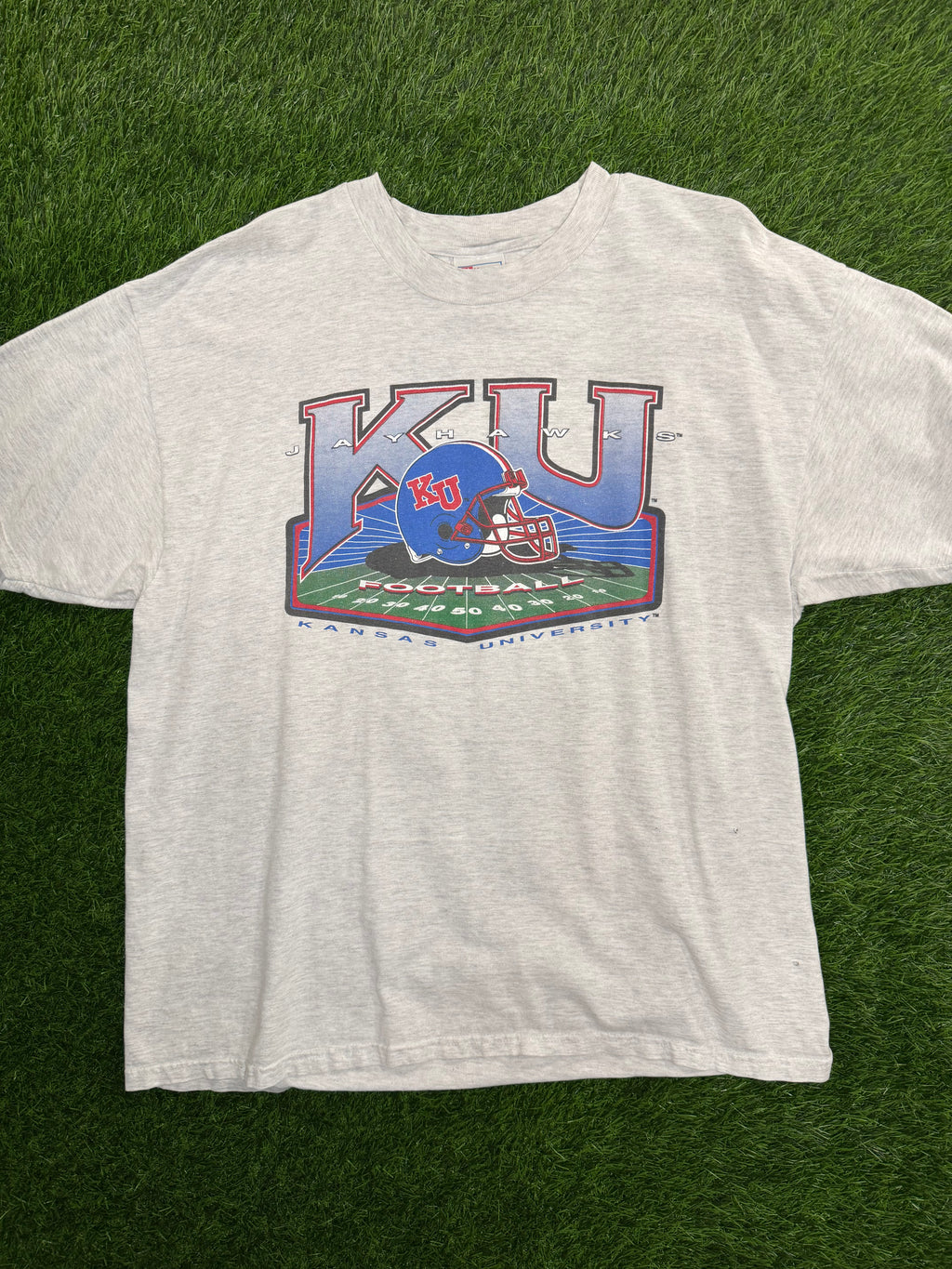 Vintage Kansas Jayhawks Football Tshirt