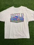 Vintage Kansas Jayhawks Football Tshirt