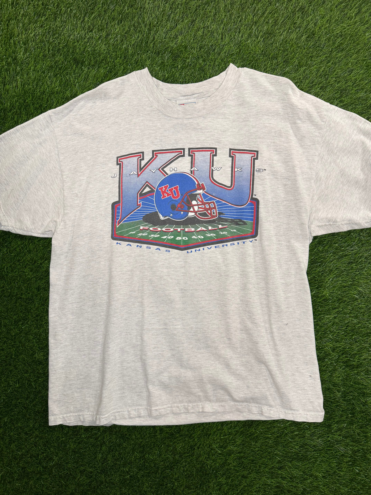 Vintage Kansas Jayhawks Football Tshirt