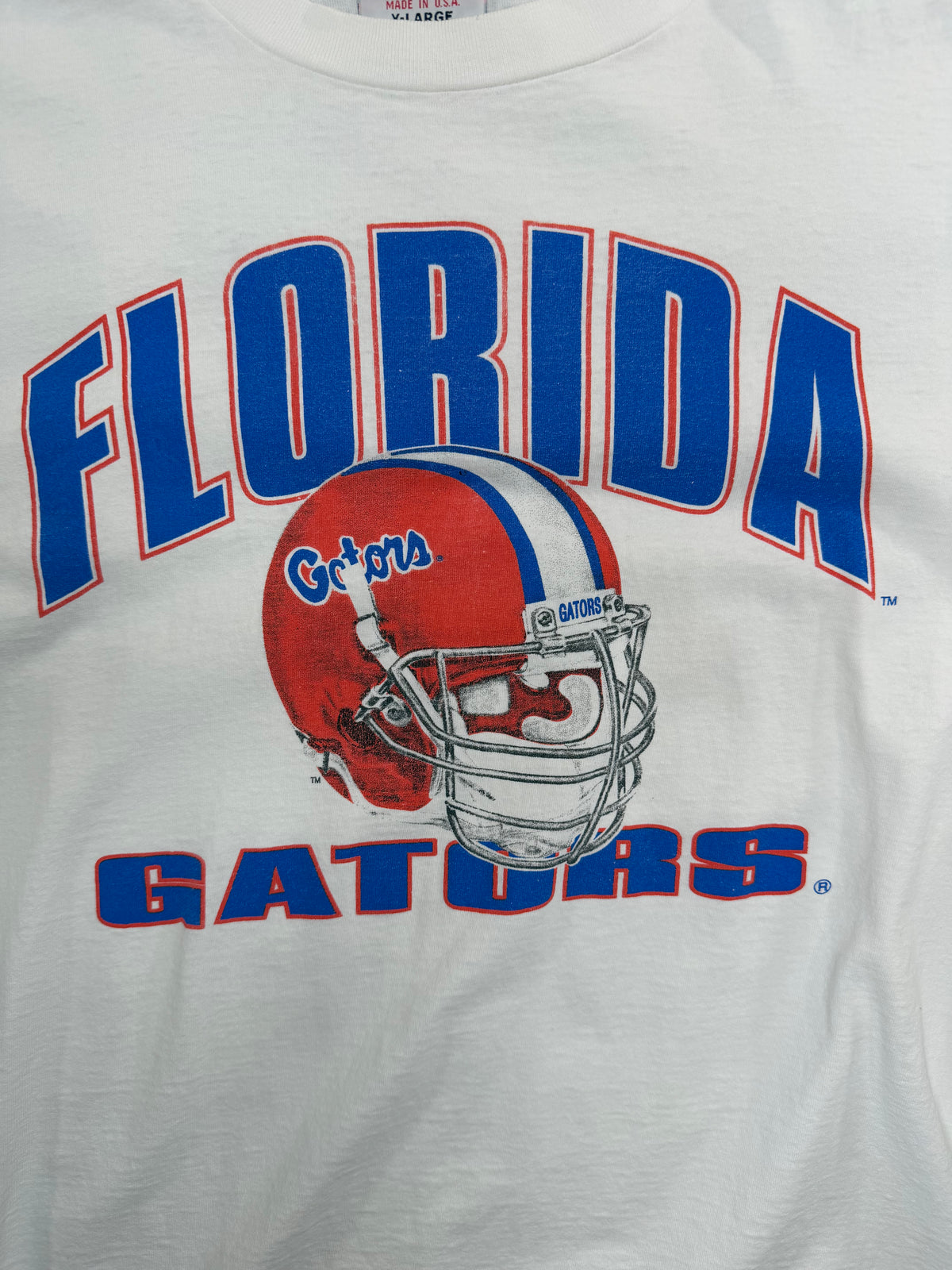 Vintage Florida Gators Helmet Tshirt