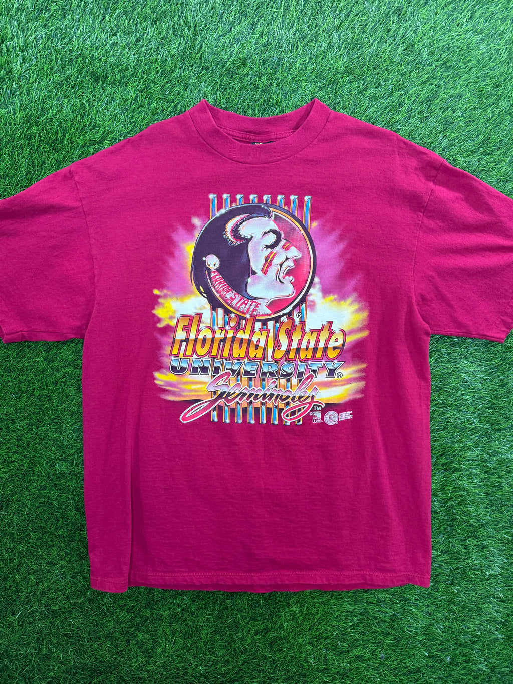 Vintage Native Sun Florida State Seminoles Tshirt