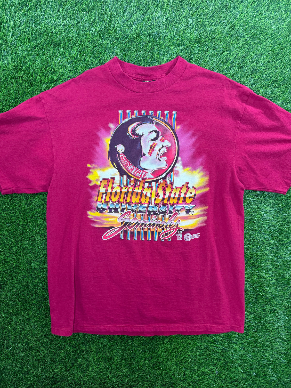 Vintage Native Sun Florida State Seminoles Tshirt