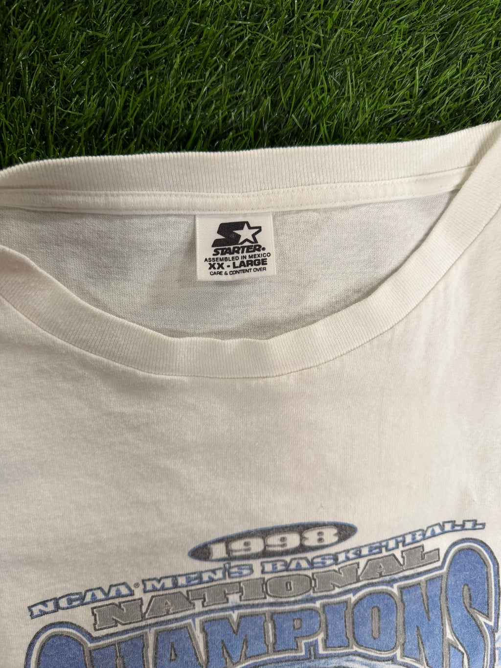 Vintage Starter Kentucky Wildcats 1998 National Champs Tshirt