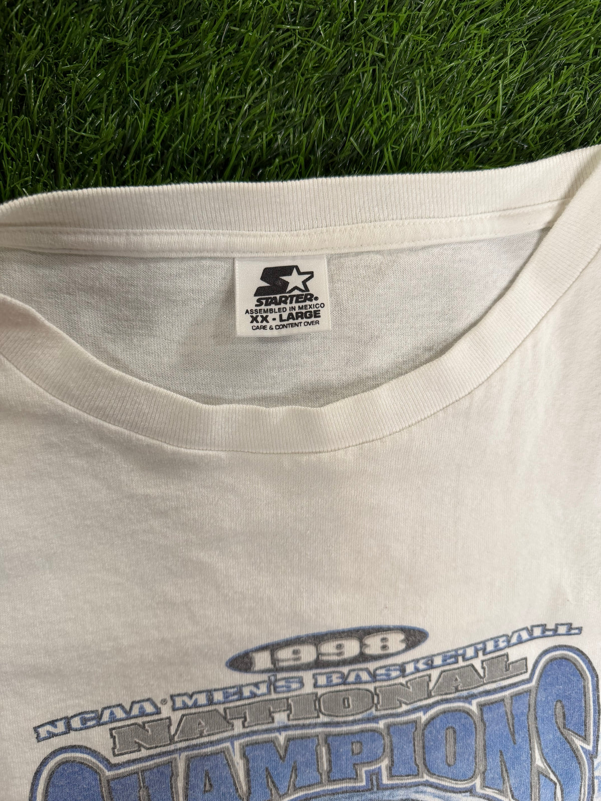 Vintage Starter Kentucky Wildcats 1998 National Champs Tshirt