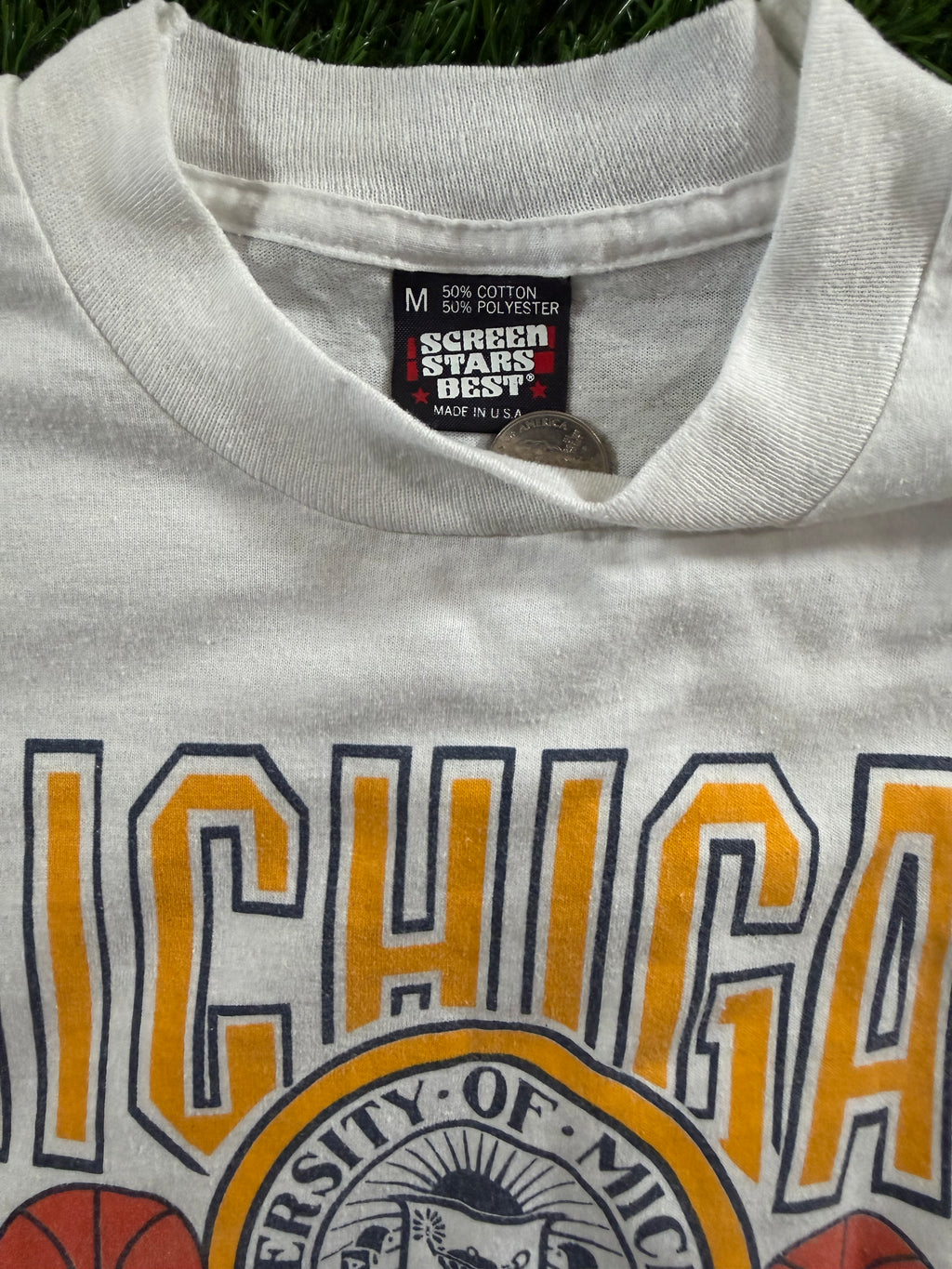 Vintage Michigan 1989 National Champions Tshirt