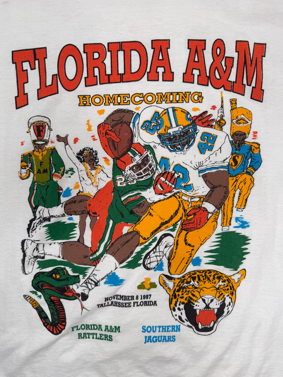 Vintage Florida A&M Homecoming 1997 Tshirt