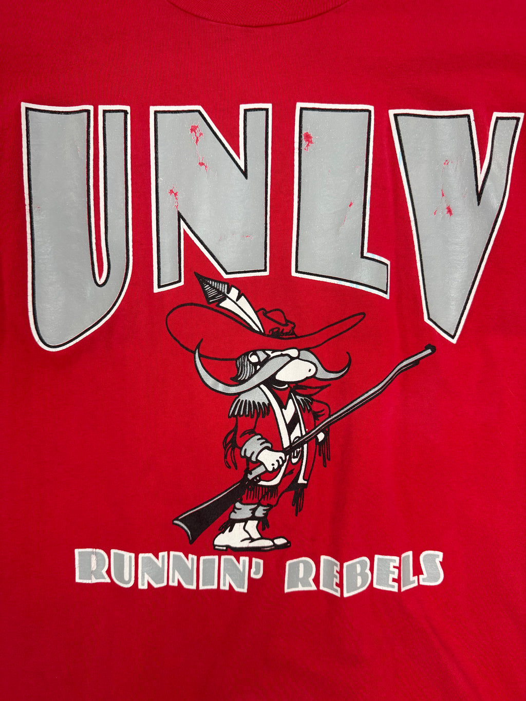 Vintage Nutmeg UNLV Runnin' Rebels Mascot Tshirt