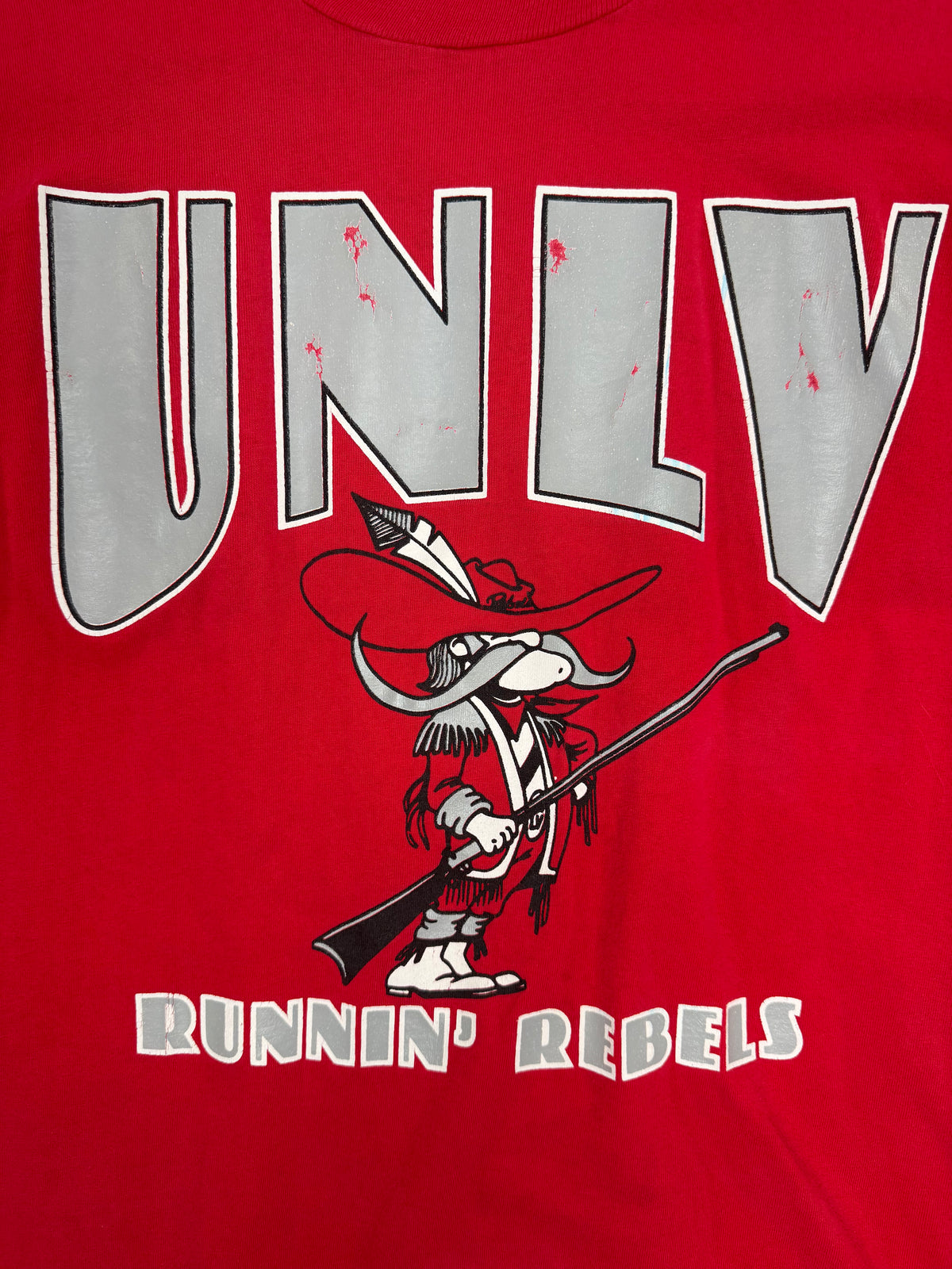 Vintage Nutmeg UNLV Runnin' Rebels Mascot Tshirt