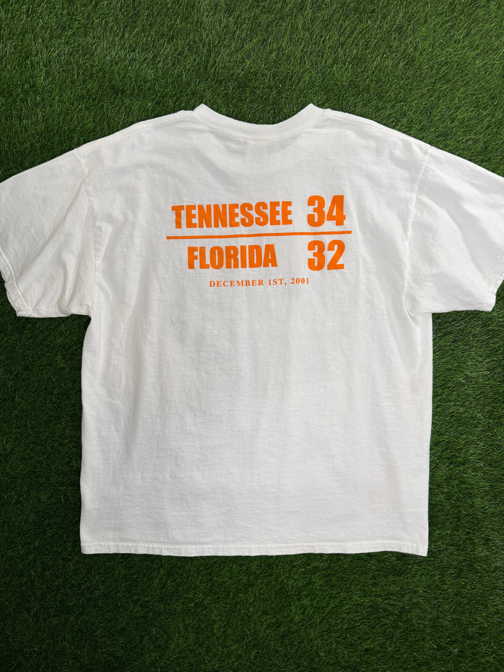 Vintage Tennessee vs Florida 2001 Football Tshirt