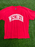 Vintage Wisconsin Badgers Spellout Tshirt