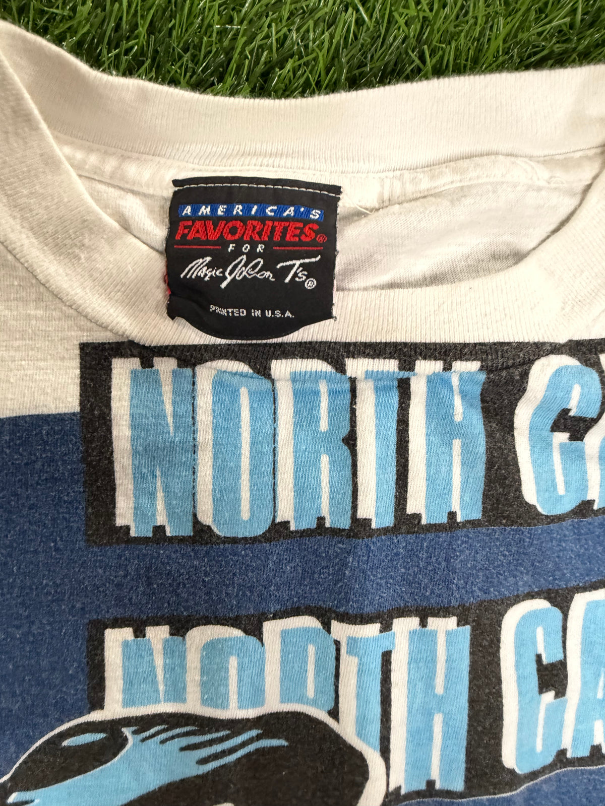 Vintage Magic Johnson Ts North Carolina Tarhells AOP Tshirt