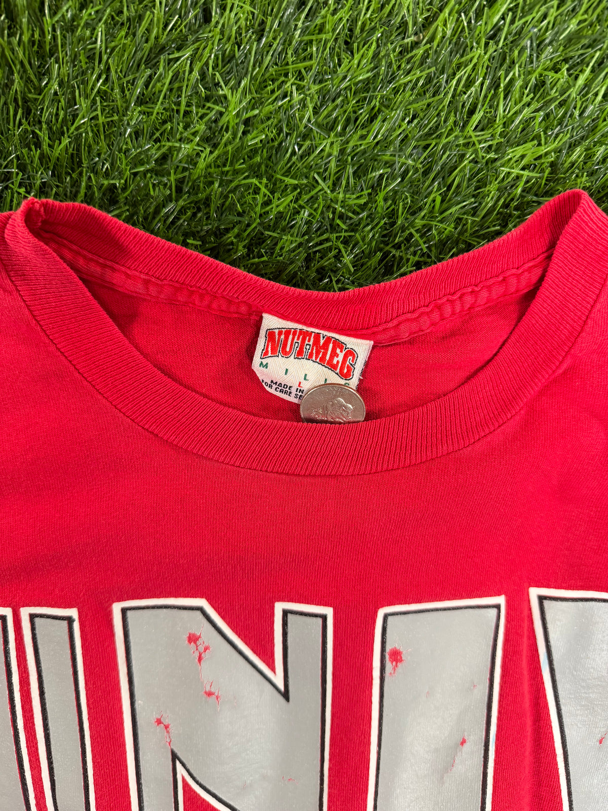 Vintage Nutmeg UNLV Runnin' Rebels Mascot Tshirt