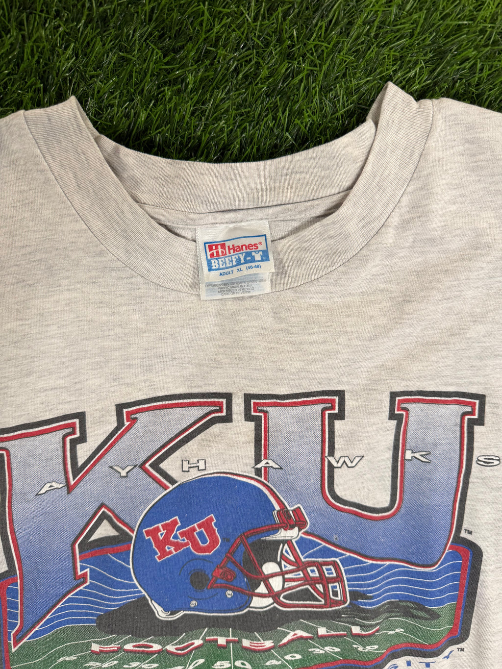 Vintage Kansas Jayhawks Football Tshirt
