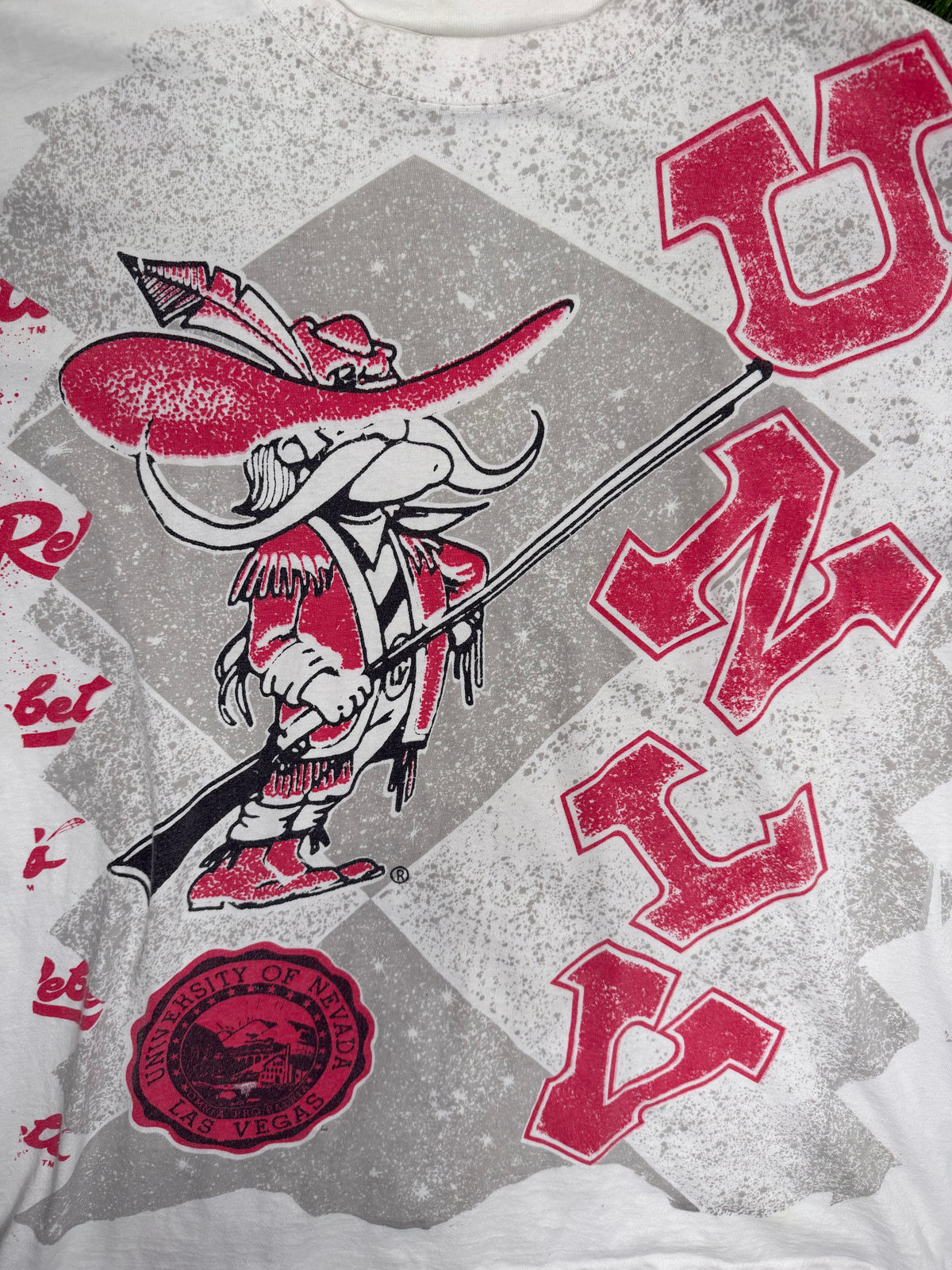Vintage UNLV Rebels AOP Tshirt