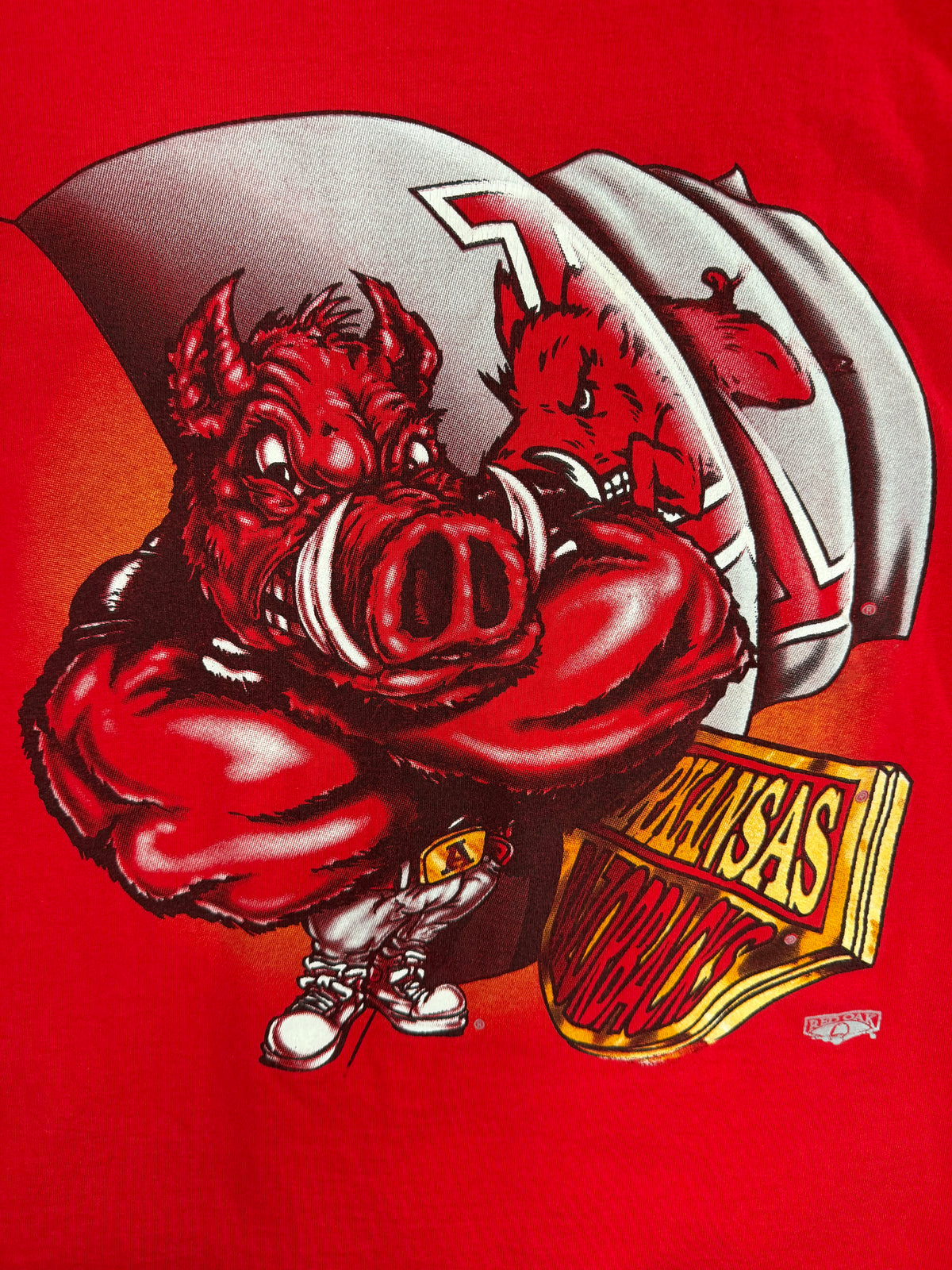Vintage Arkansas Razorbacks Mascot Tshirt