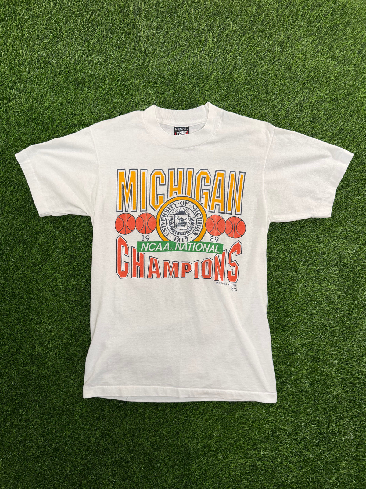 Vintage Michigan 1989 National Champions Tshirt