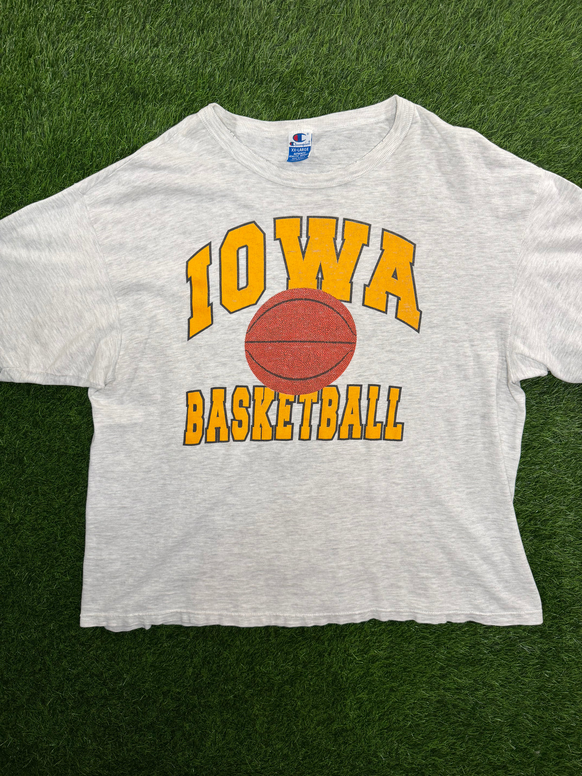 Vintage Champion Iowa Hawkeyes Basketball Tshirt