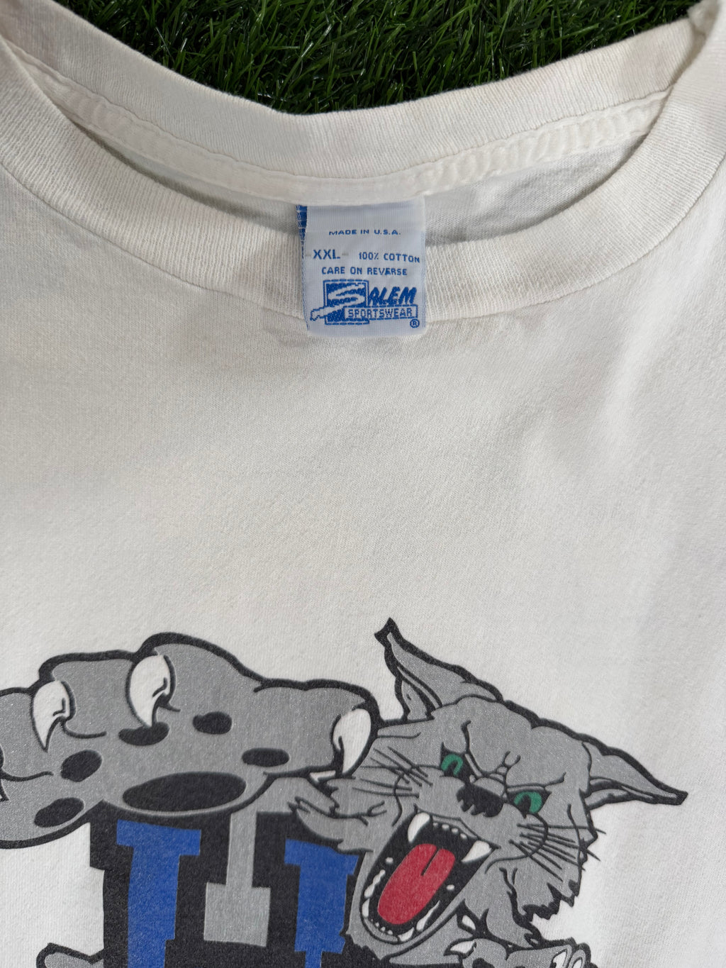 Vintage Salem Sportswear Kentucky Wilcats 1996 National Champs Jersey Tshirt